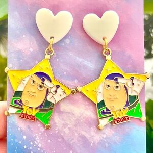 Toy Story Buzz Lightyear Inspired Earrings